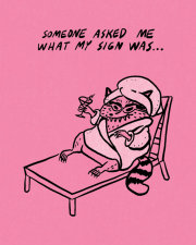 Humor Us Greeting Cards: Just For Laughs - Someone asked me what my sign (Pack of 6) 