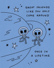 Humor Us Greeting Cards: Friendship - Great friends like you only (Pack of 6) 