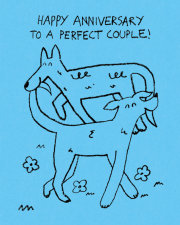 Humor Us Greeting Cards: Anniversary - Happy Anniversary to a perfect couple! (Pack of 6) 