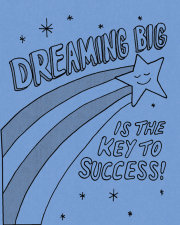 Humor Us Greeting Cards: Encouragement - Dreaming big is the key to success (Pack of 6) 