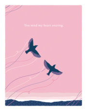 Positively Green Greeting Cards: Love - You Send My Heart Soaring (Pack of 6) 