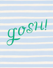 Love Muchly Greeting Cards: Thank You - Gosh! Thank You So Much! (Pack of 6) 