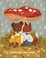 Love Muchly Greeting Cards: Tough Times - Sending You Love (Pack of 6) 