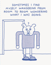 Humor Us Greeting Cards: Just for Laughs - Sometimes I Find Myself Wandering from Room to Room Wondering What I Was Doing (Pack of 6) 