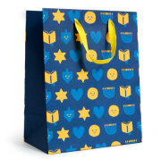 Suzy Ultman: Hanukkah Light Latkes Lit Gift Bag (Large) 