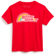 Reading Rainbow (Red) Youth T-Shirt Medium 