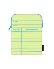 Library Card Book Sleeve 