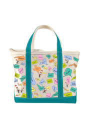 Dr. Seuss: Sing the 50 United States! Large Zippered Tote Bag 