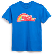 Reading Rainbow (Blue) - Unisex T-Shirt Medium 