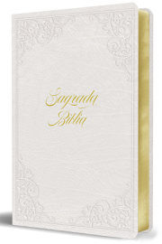 Biblia Católica: Letra grande. Símil piel blanca: boda, quinceañera, primera comu nión / Catholic Leathersoft White Bible: Bride, Quinceanera, First Communi 