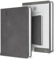 KJV Holy Bible Large Print Handy Size Gray Imitation Leather 