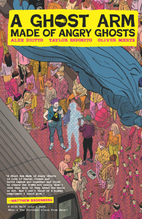 A Ghost Arm Made of Angry Ghosts by Oliver Mertz: Sampul komik