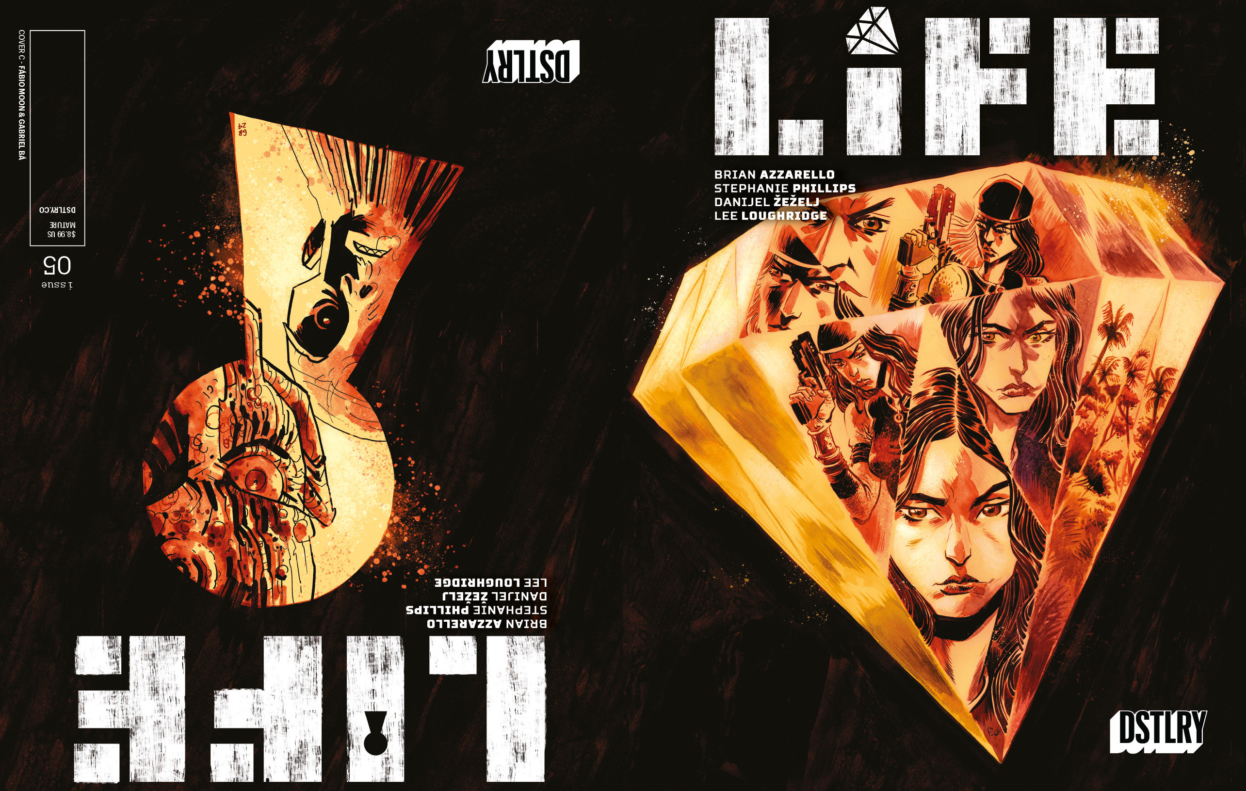 Life #5 Cover C Gabriel Ba & Fabio Moon 10 Copy Variant