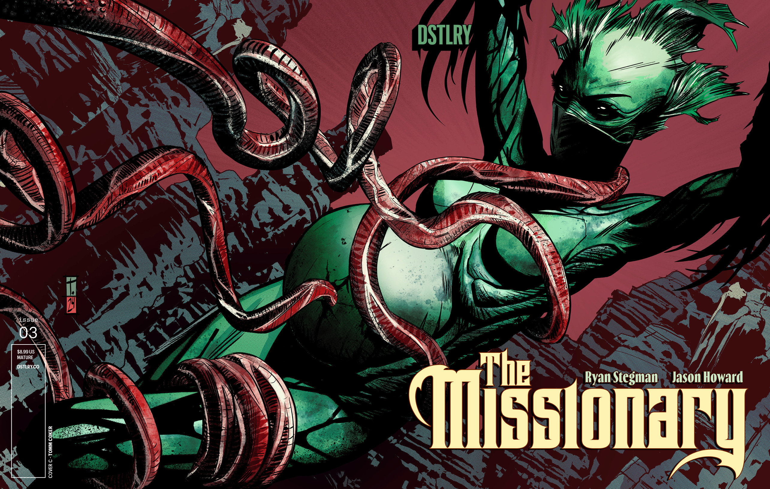 The Missionary #3 Cover C Tomm Coker 10 Copy Variant