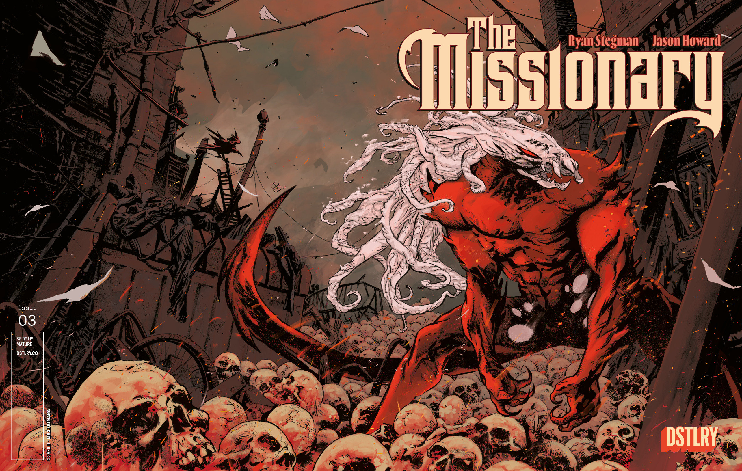 The Missionary #3 Cover D Max Fiumara 25 Copy Variant