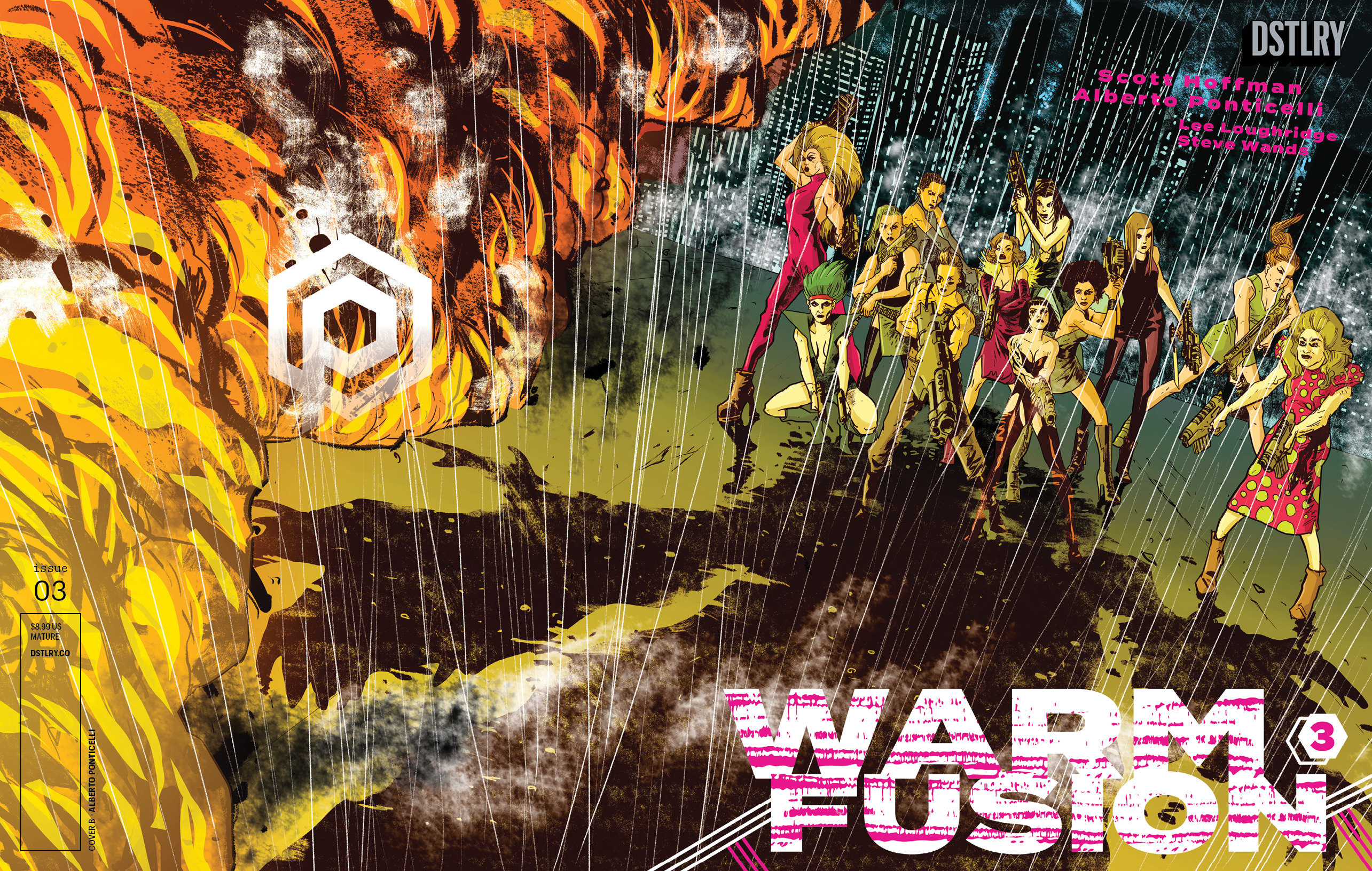 Weekly Pull list - WARM FUSION #3 CVR B ALBERTO PONTICELLI VARIANT