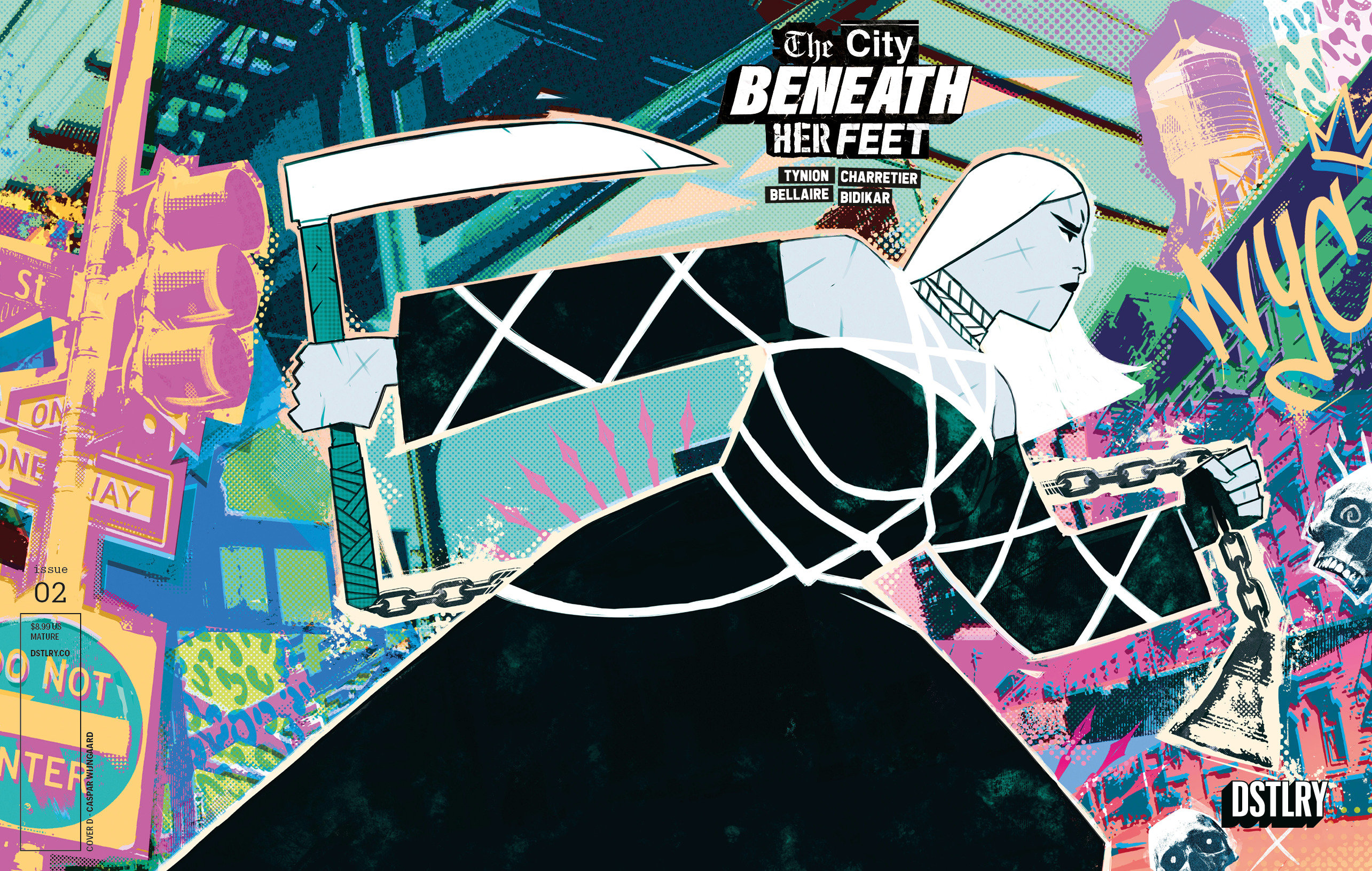 Weekly Pull list - THE CITY BENEATH HER FEET #2 CVR D CASPAR WIJNGAARD 25 COPY VARIANT