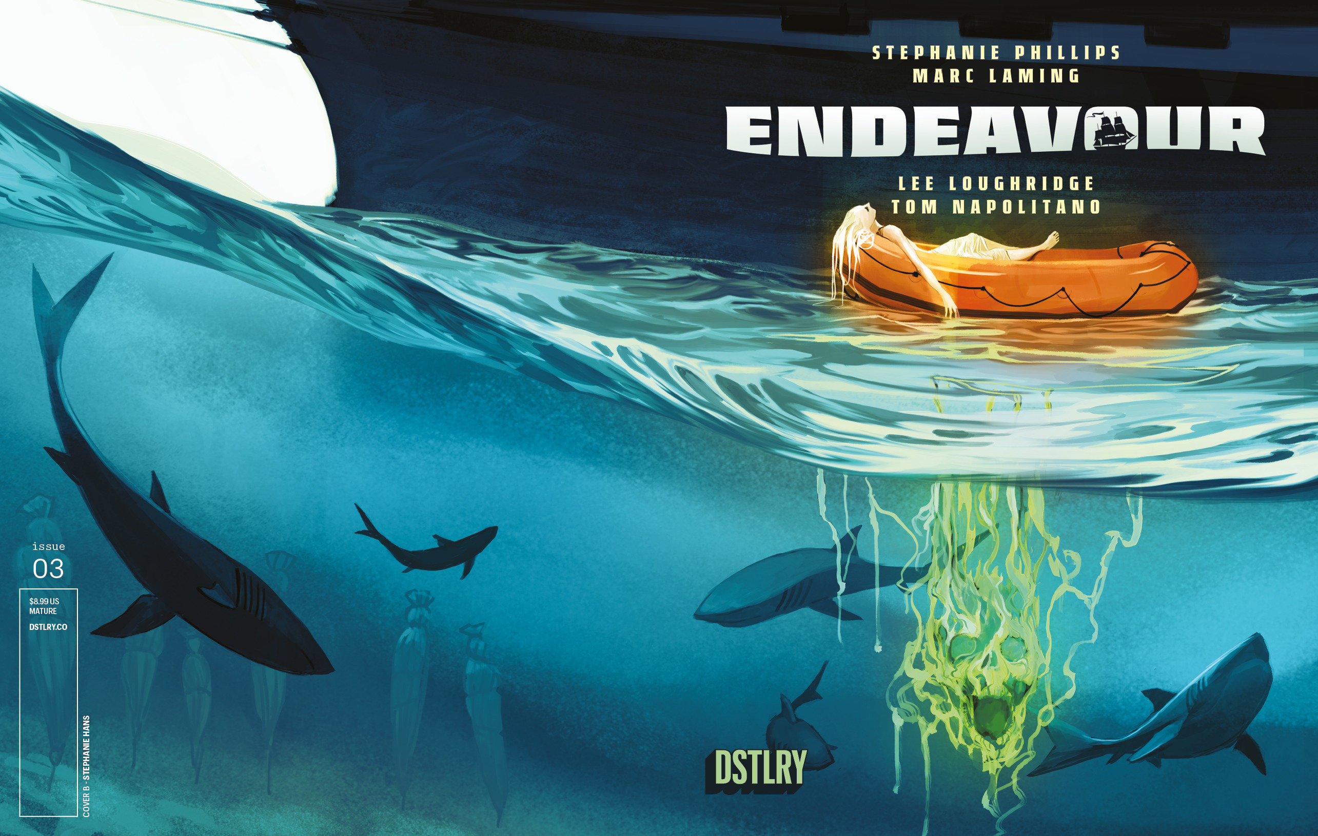 Endeavour #3 Cover B Stephanie Hans 5 Copy Variant