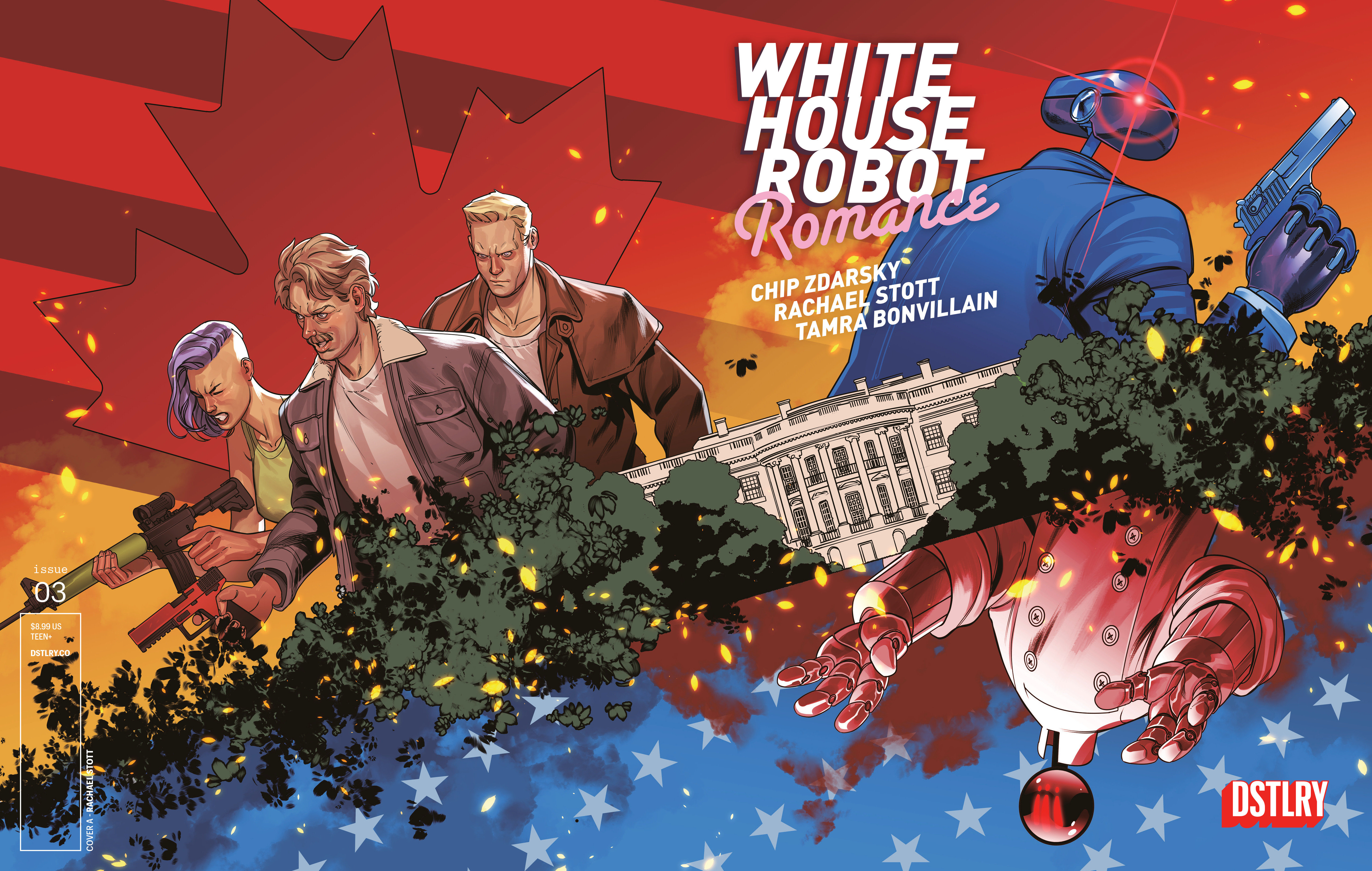 Weekly Pull list - WHITE HOUSE ROBOT ROMANCE #3 CVR A RACHAEL STOTT