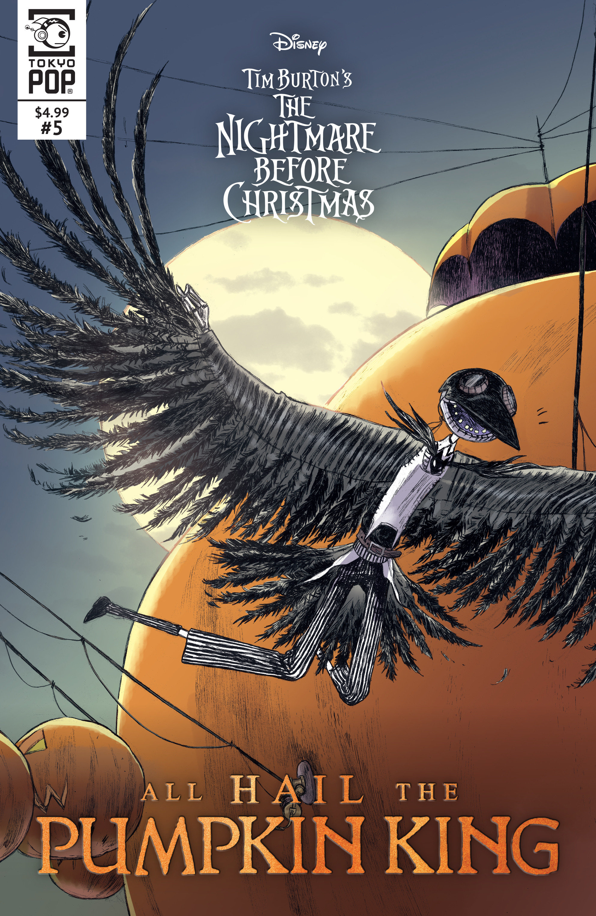 Disney Tim Burton's The Nightmare Before Christmas: All Hail The Pumpkin King, Issue #5