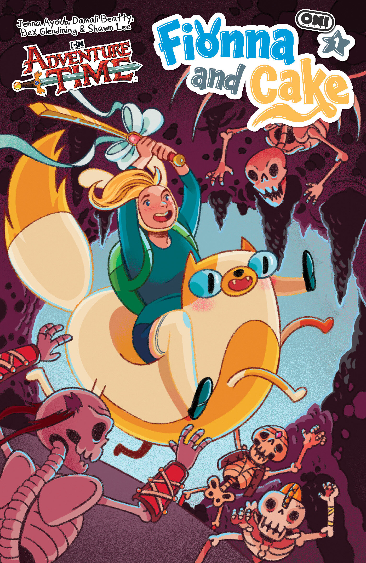 Adventure Time Fionna & Cake #1 Cover B Nicole Goux Variant