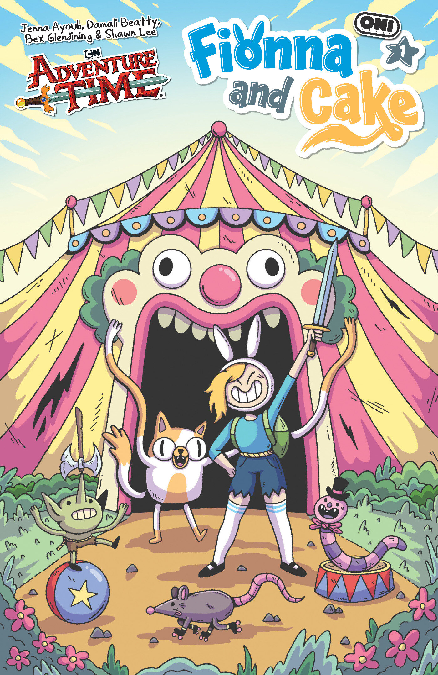 Adventure Time Fionna & Cake #1 Cover F Dakota Cates 1 in 10 Variant