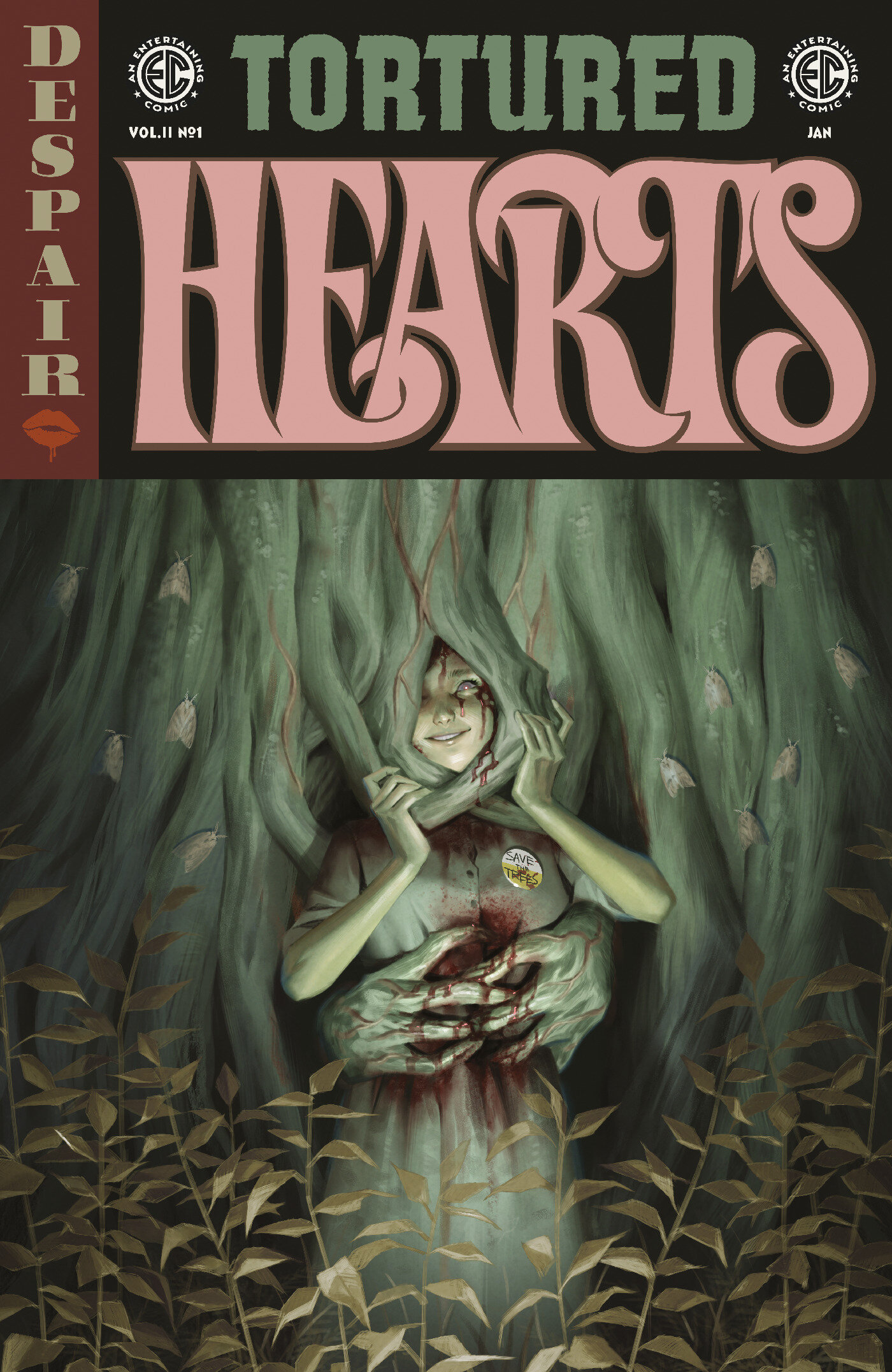 EC Tortured Hearts 2 #1 One Shot Cover B Reiko Murakami Variant