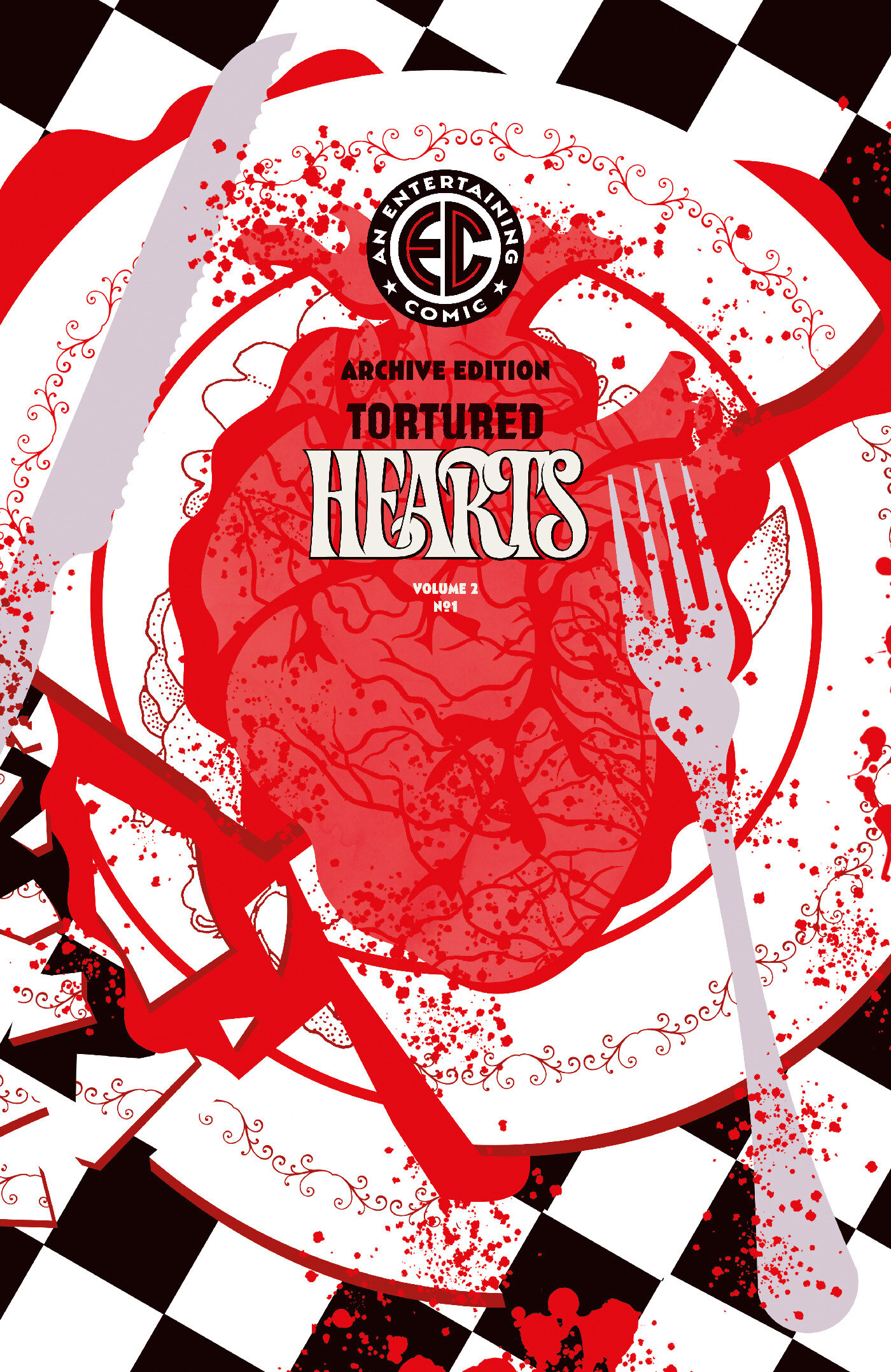 EC Tortured Hearts 2 #1 One Shot Cover E Patricia Martín Archive Edition 1 in 50 Variant