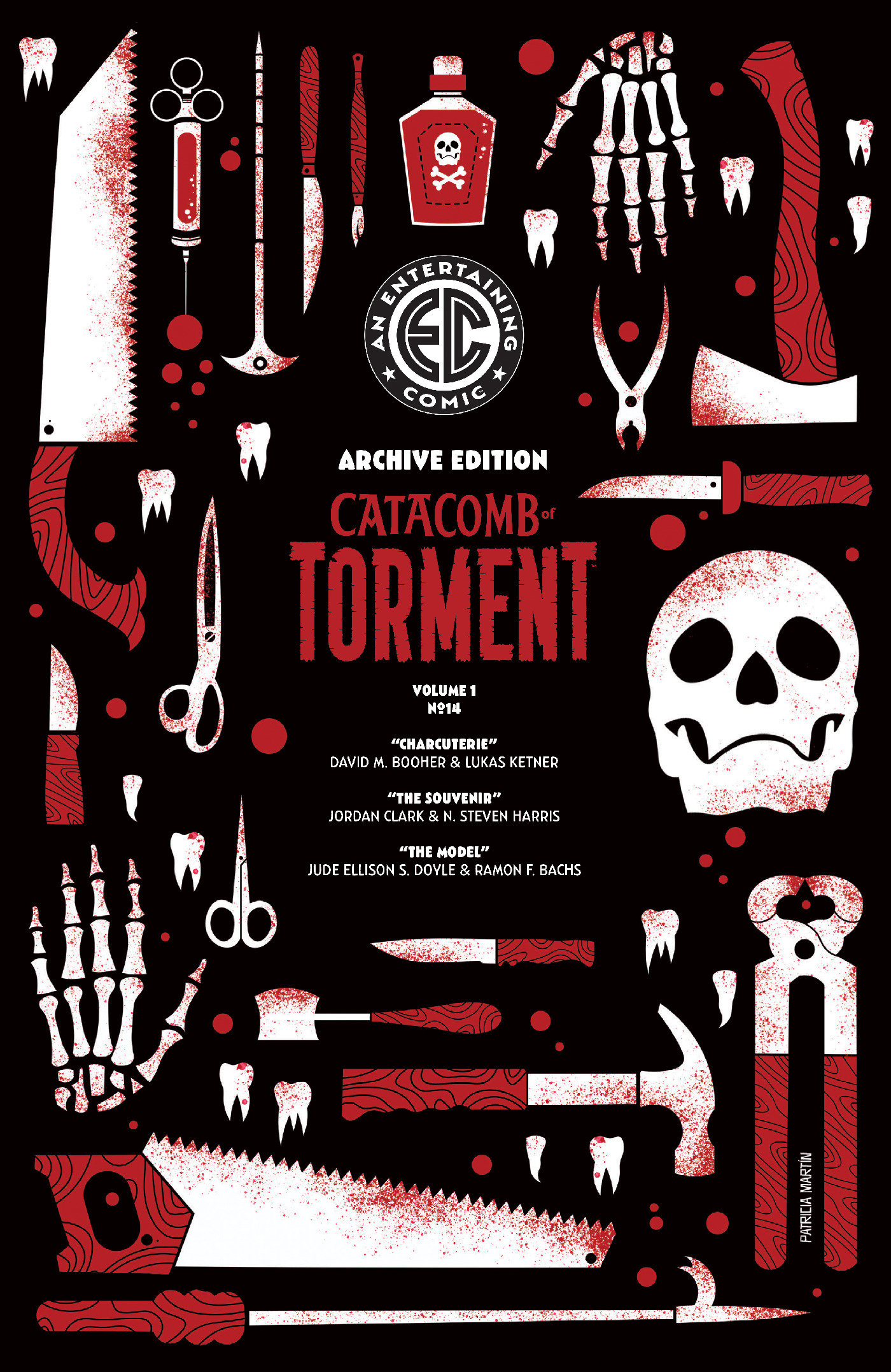 EC Catacomb Of Torment #14 Cover E 1 in 50 Patricia Martin Archive Edition Variant
