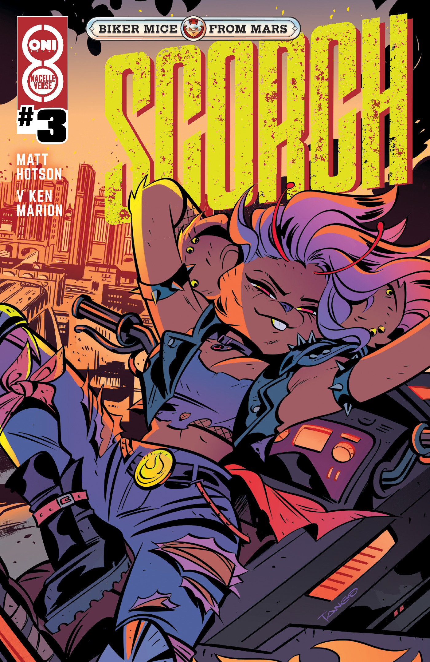 Biker Mice From Mars Scorch #3 Cover A Tango