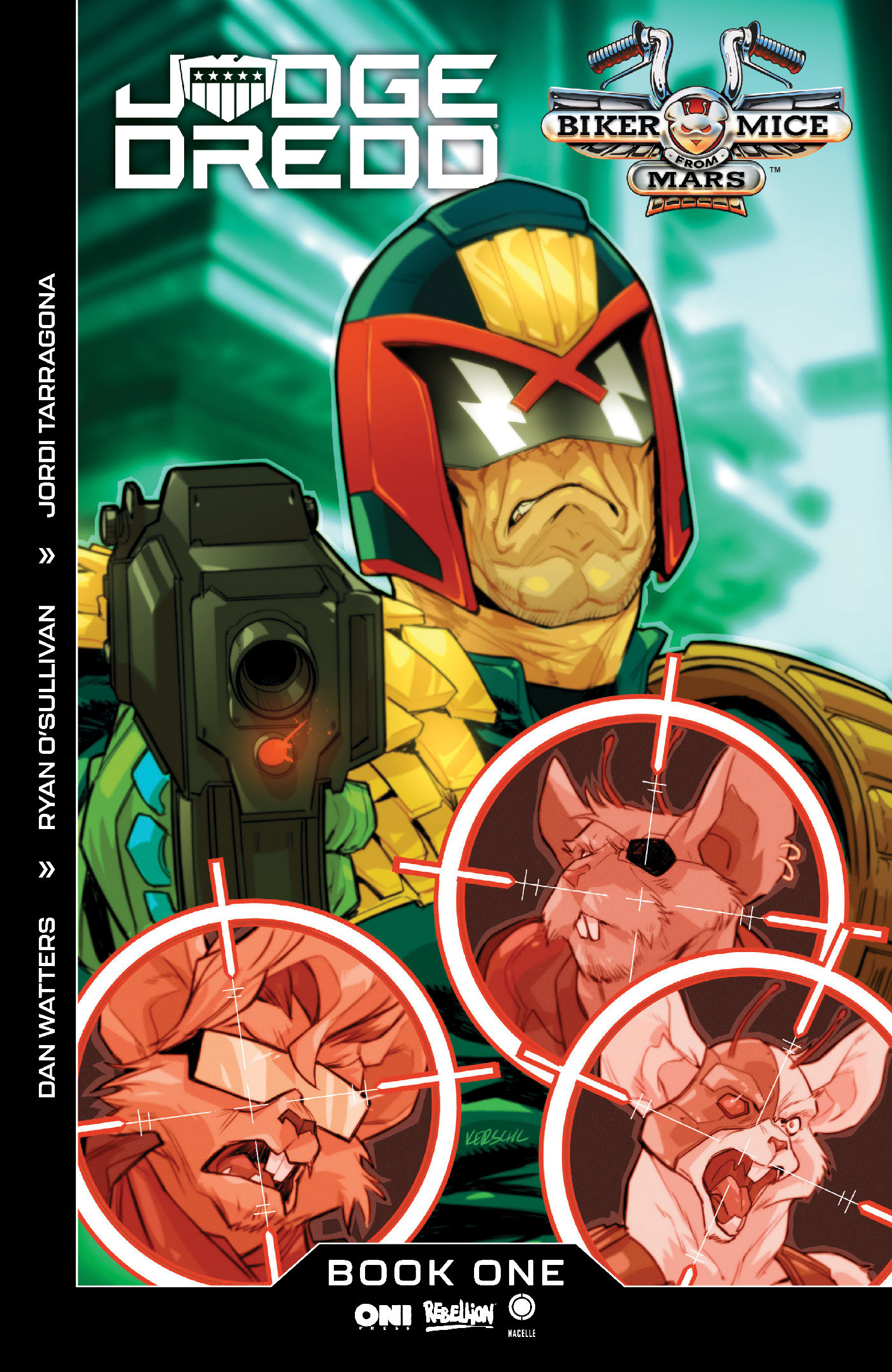 Judge Dredd/Biker Mice From Mars #1 Cover B Karl Kerschl Variant