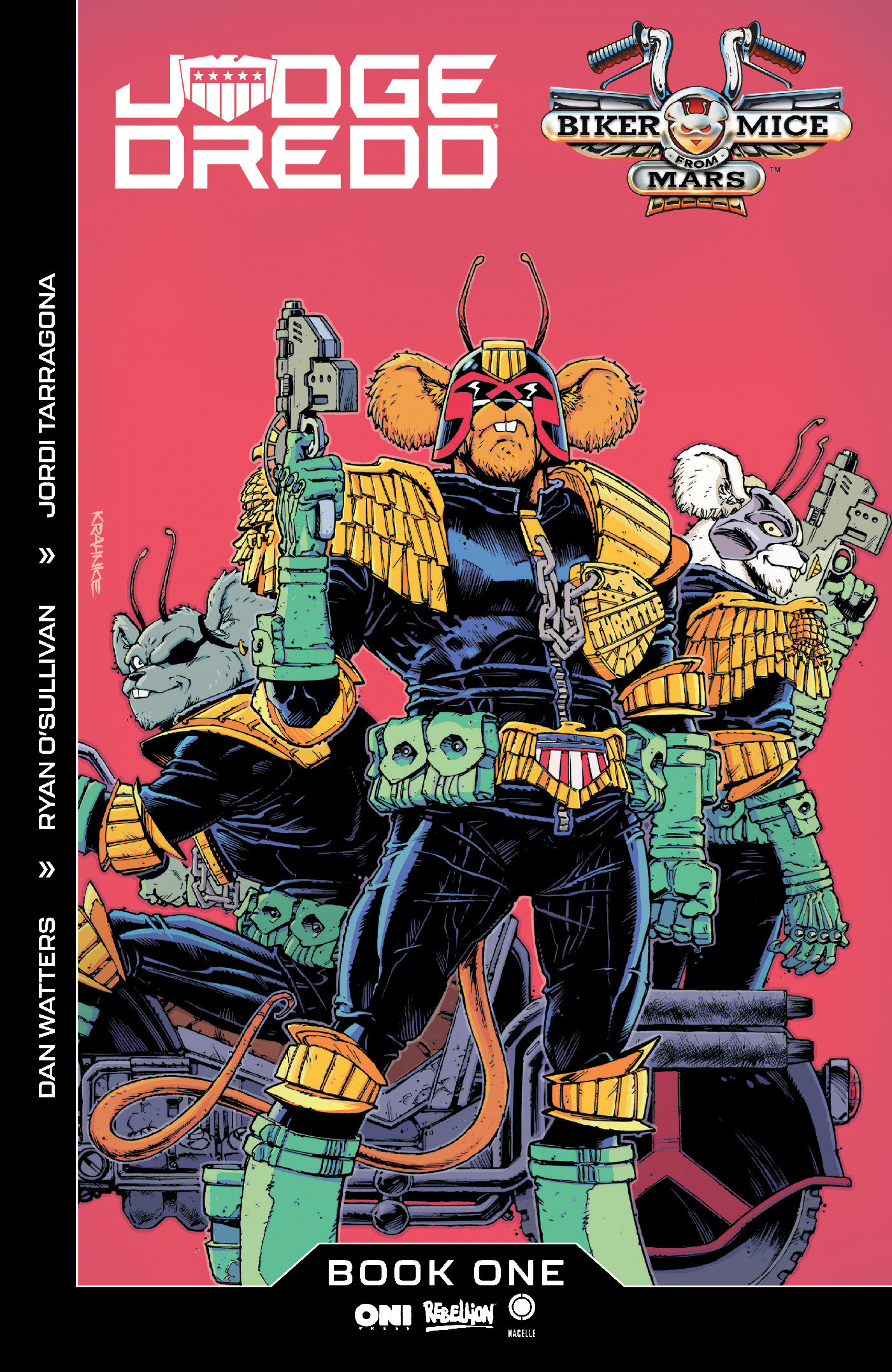 Judge Dredd/Biker Mice From Mars #1 Cover C Andrew Krahnke Variant