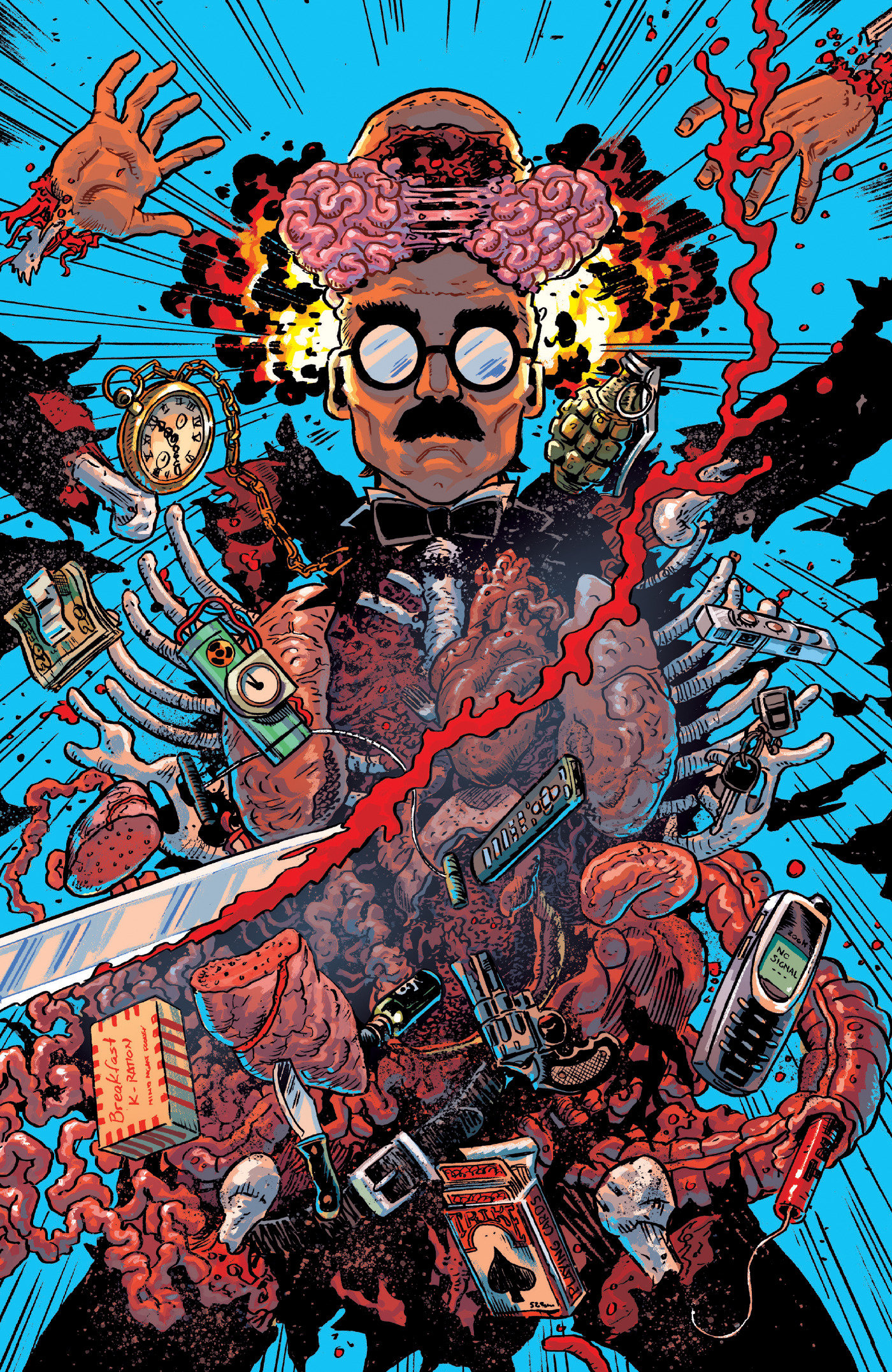 Mind Mgmt New & Improved #3 Cover D 1 in 10 David Lapham Full Art Variant