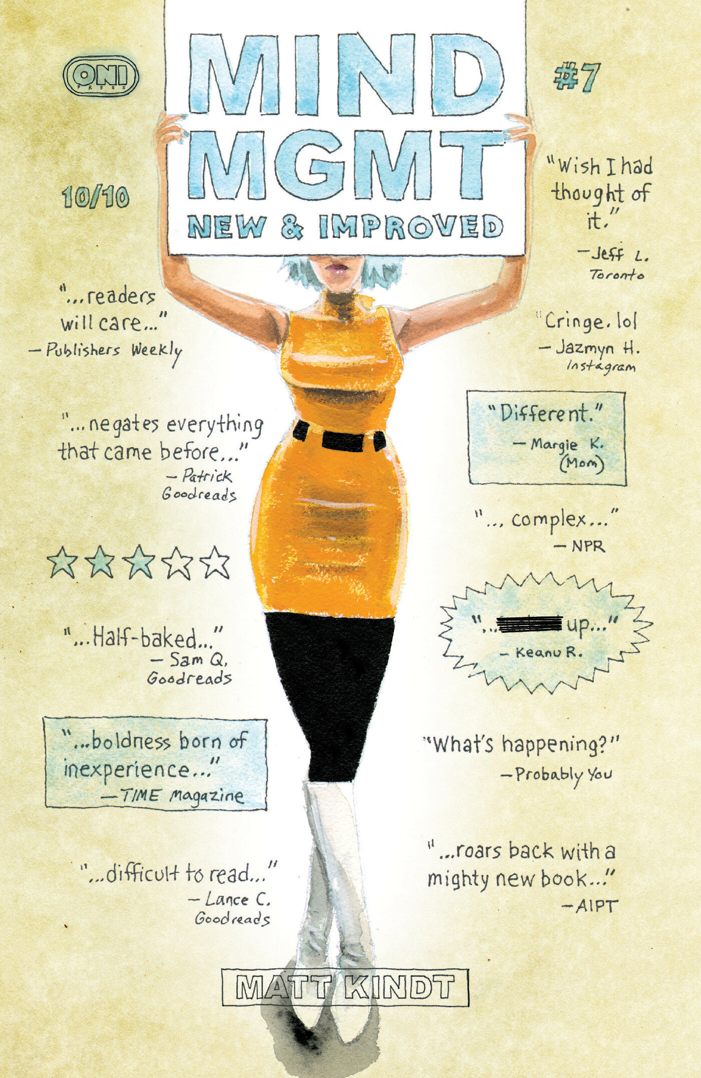 Mind Mgmt New & Improved #7 Cover A Matt Kindt