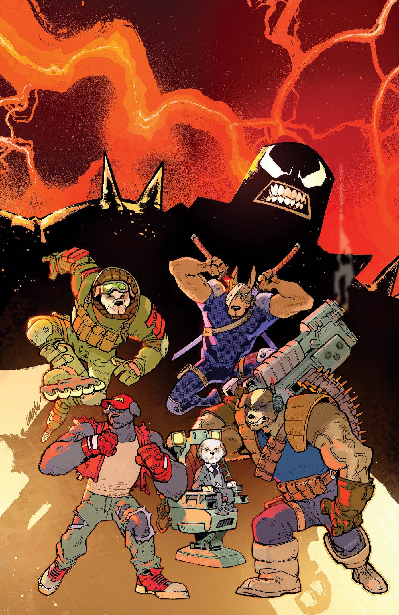 Super Mondo Mega Mutts #2 Cover G Inc 1:20 Balam Full Art Variant