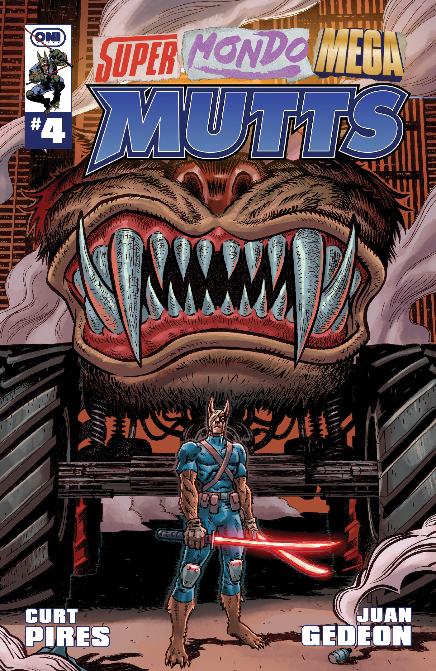 Super Mondo Mega Mutts #4 Cover C Dalton Rose Variant