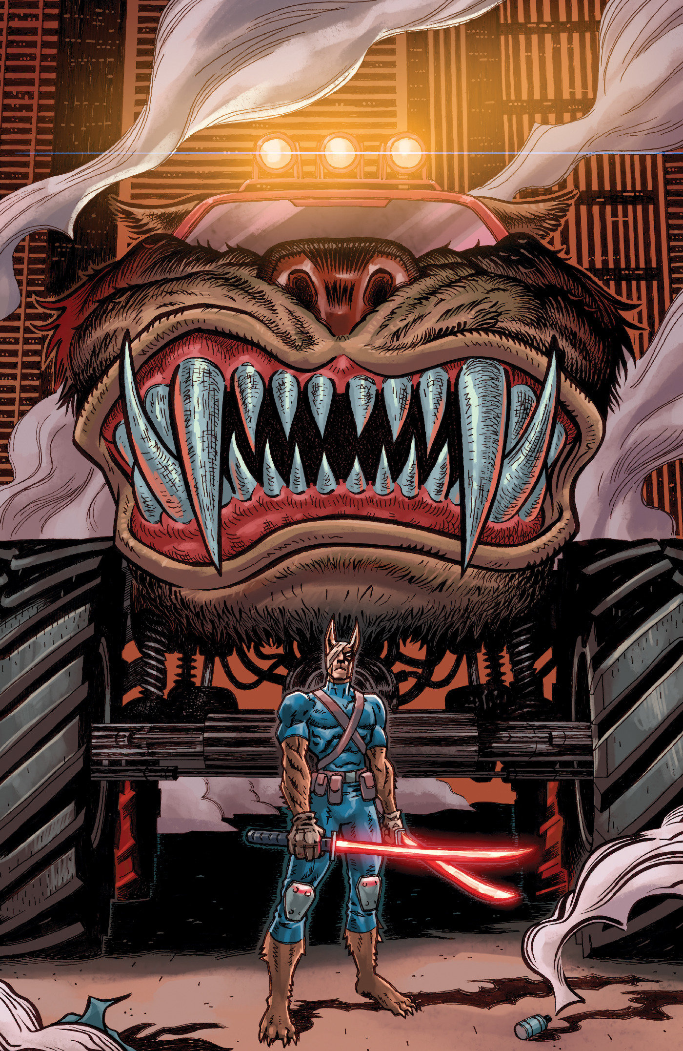 Super Mondo Mega Mutts #4 Cover E Inc 1:20 Dalton Rose Full Art Variant