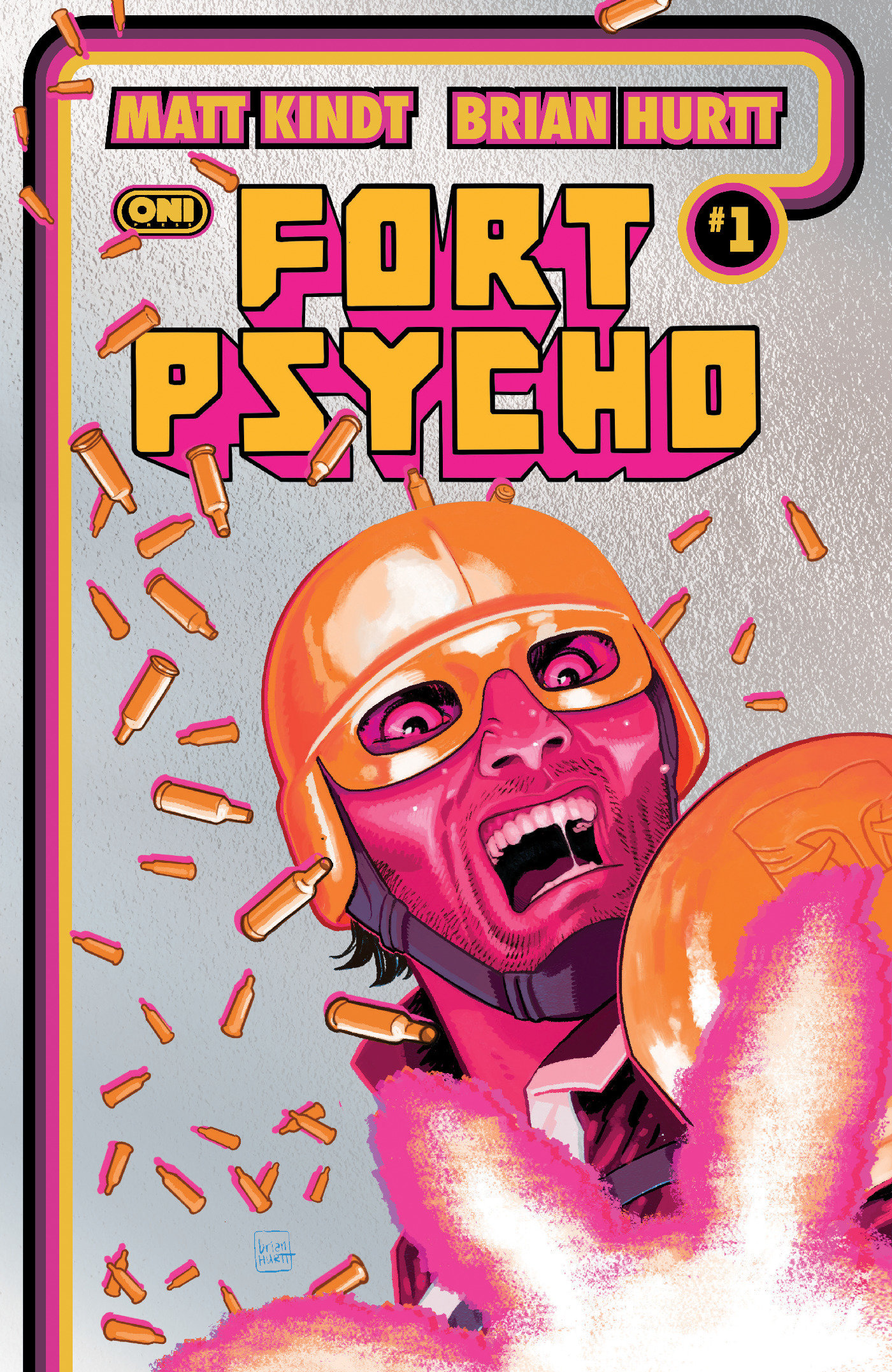Fort Psycho #1 Cover K Inc 1:125 Brian Hurtt Metal Variant