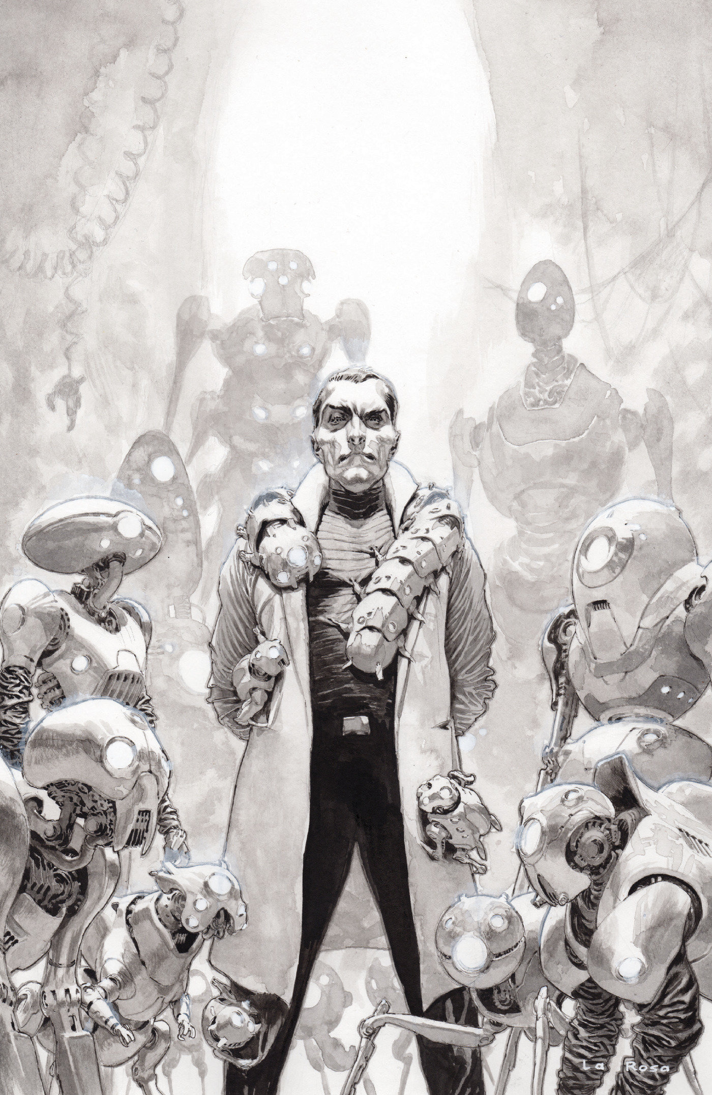 Fort Psycho #3 Cover D Inc 1:20 Lewis Larosa Variant