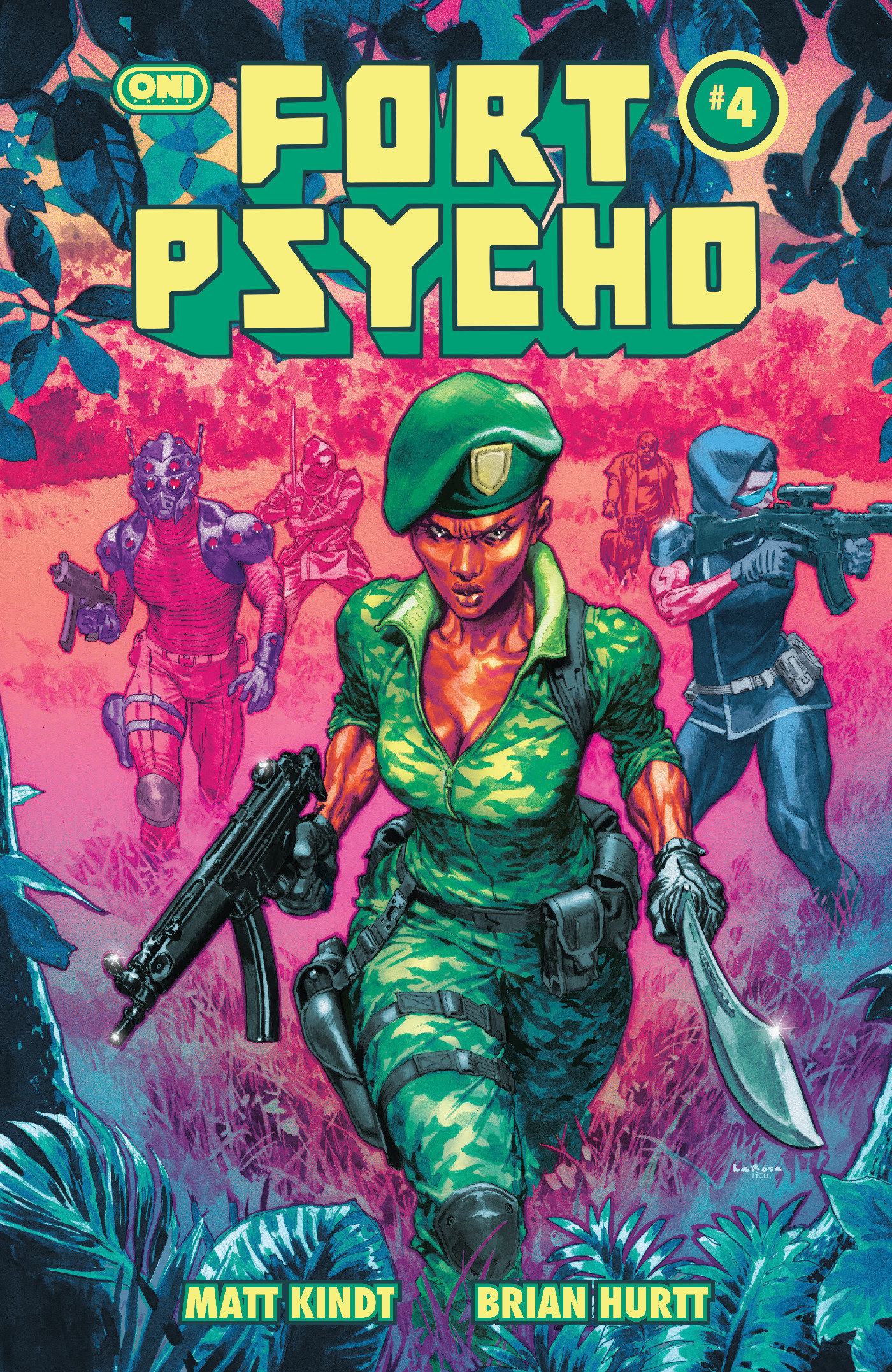 Fort Psycho #4 Cover B Lewis La Rosa Variant