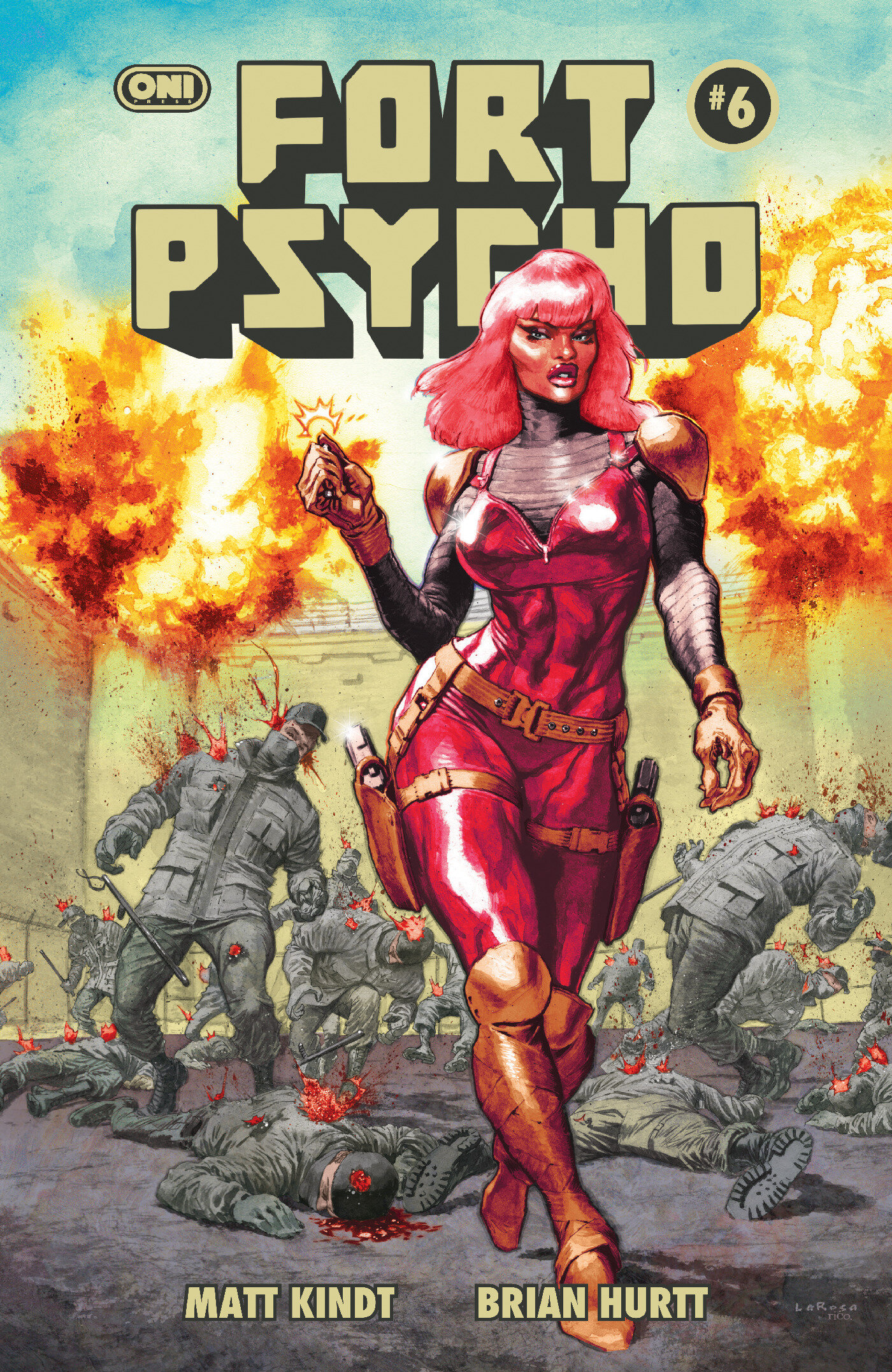 Fort Psycho #6 Cover B Lewis La Rosa Variant