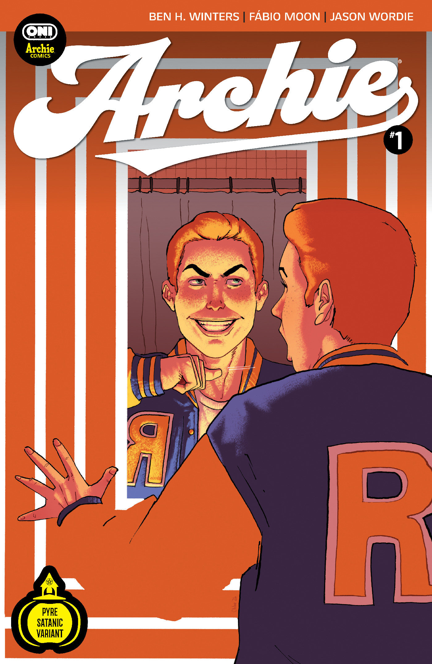 Archie #1 Cover Y Chloe Brailsford Pyre Satanic Variant