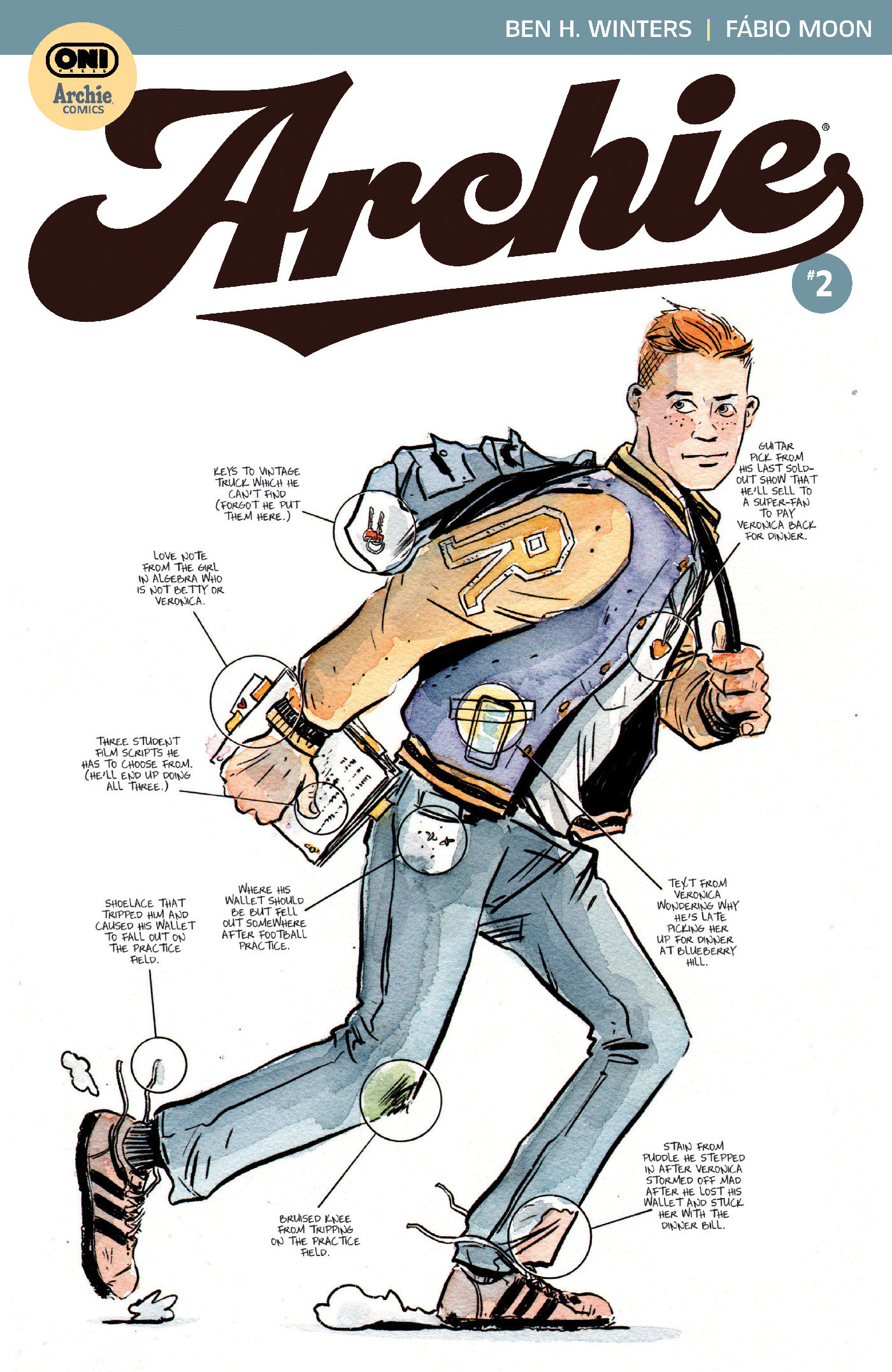 Archie #2 Cover F 1 in 50 Matt Kindt Variant