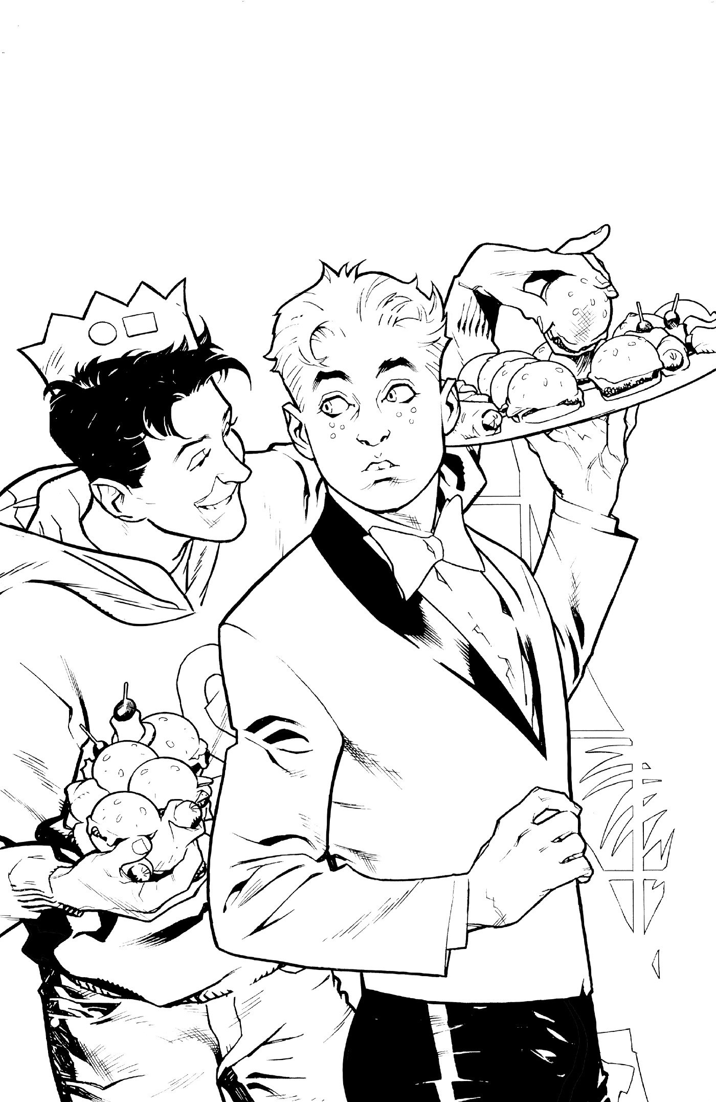 Archie #2 Cover G 1 in 100 Stuart Immonen Black & White Variant