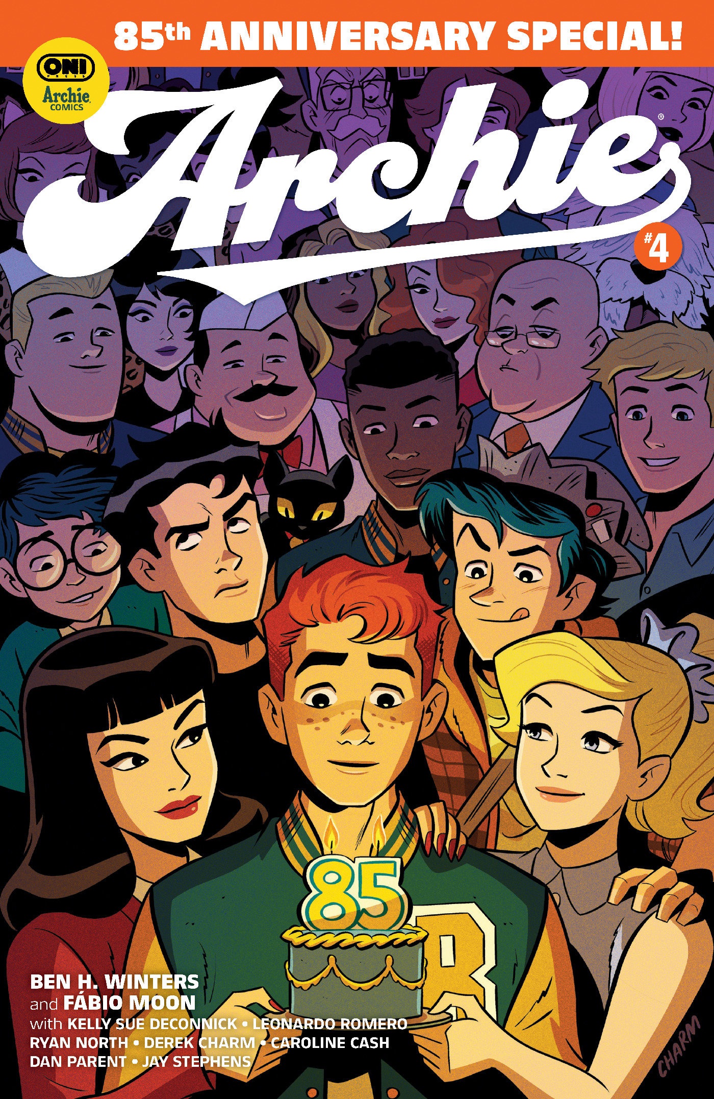 Archie #4 Cover E Derek Charm Variant