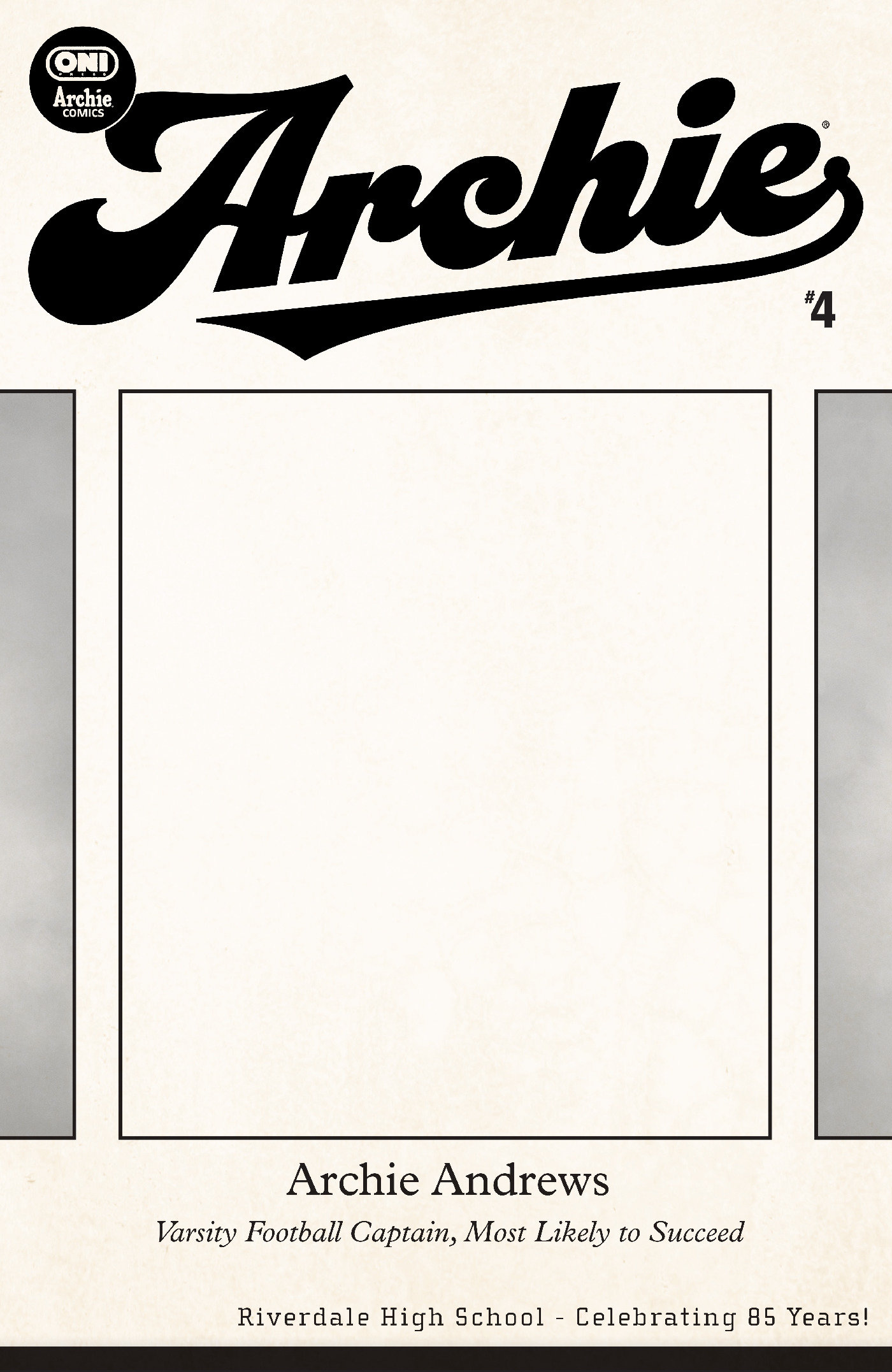 Archie #4 Cover F Riverdale Yearbook Blank Sketch Variant