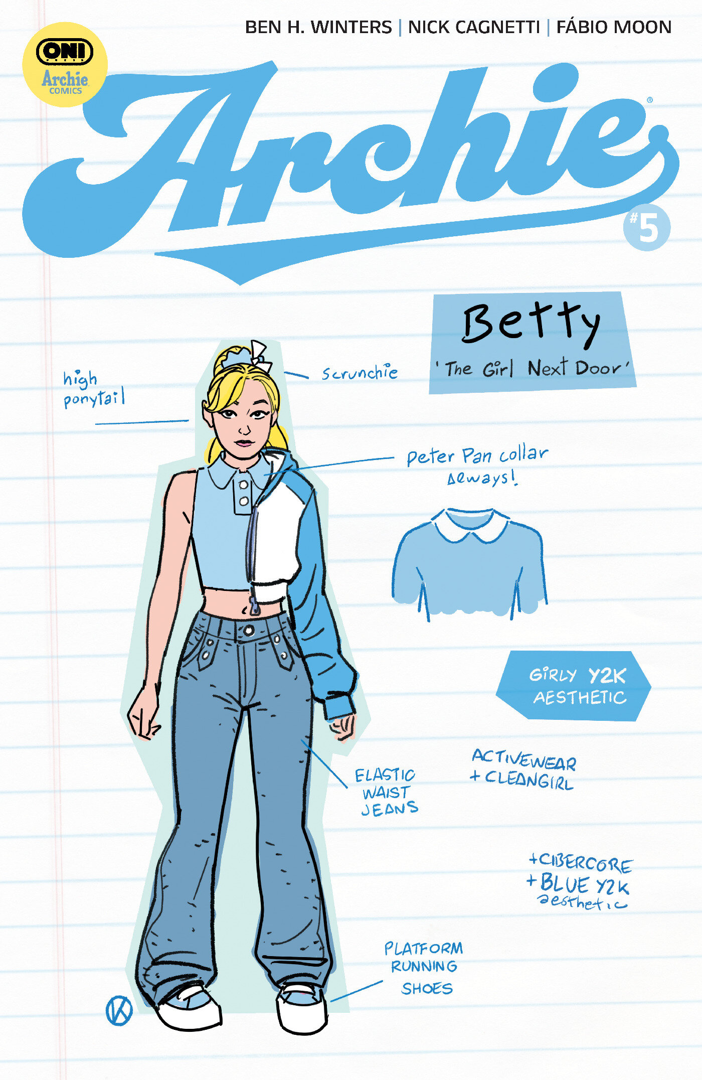 Archie #5 Cover D Kano Character Design 1 in 10 Variant