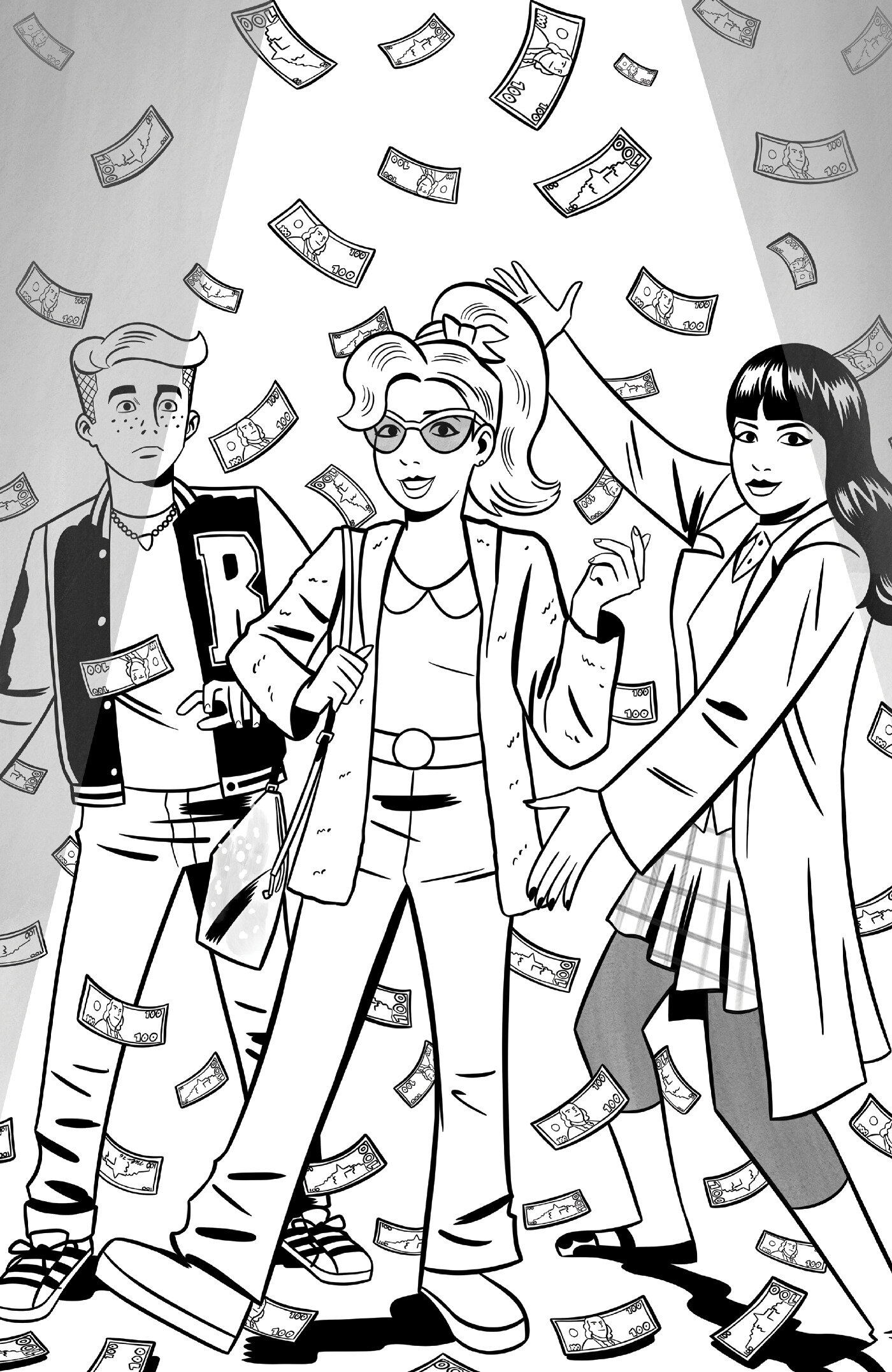 Archie #5 Cover F Nick Cagnetti Black & White 1 in 50 Variant