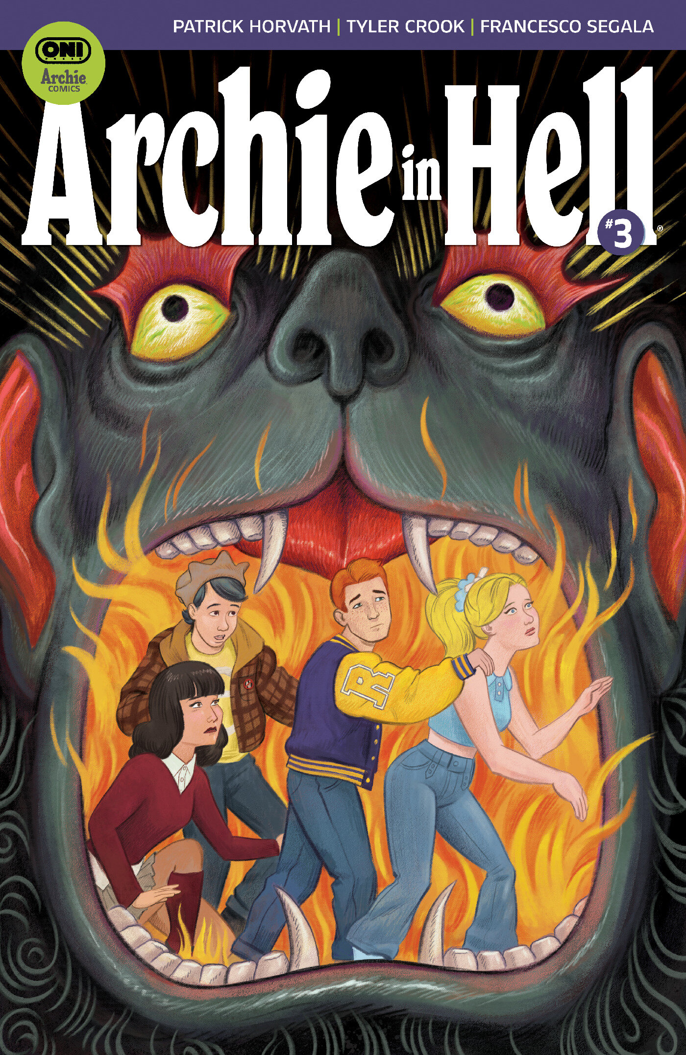 Archie In Hell #3 Cover D Malachi Ward 1 in 10 Variant