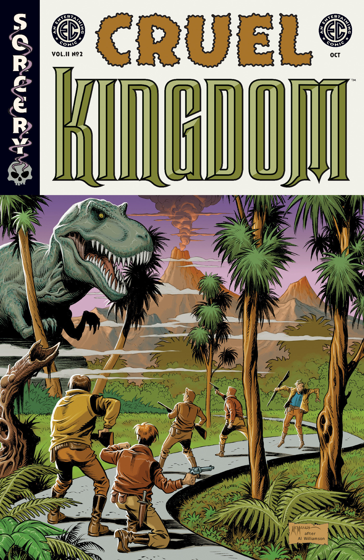EC Cruel Kingdom 2 #2 Cover C 1 in 10 Shawn Mcmanus EC Homage Variant